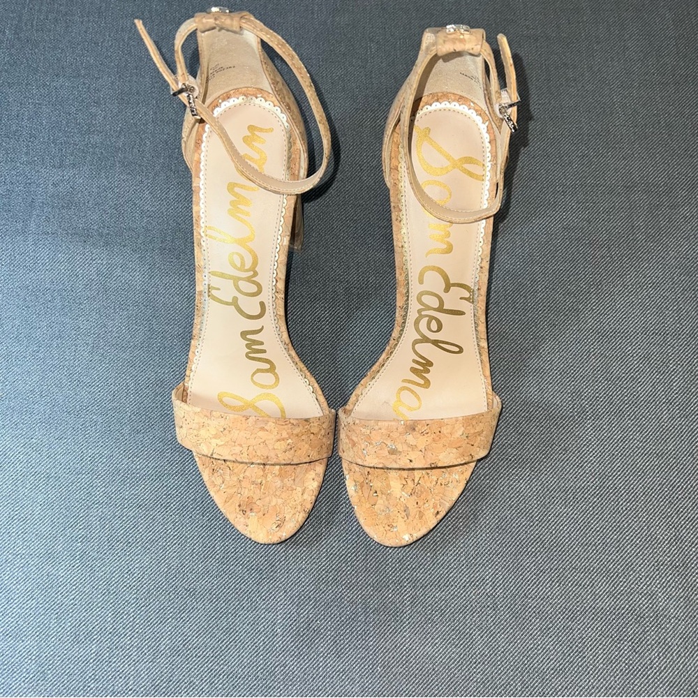 Sam Edelman Tan Heeled Shoes Size 10